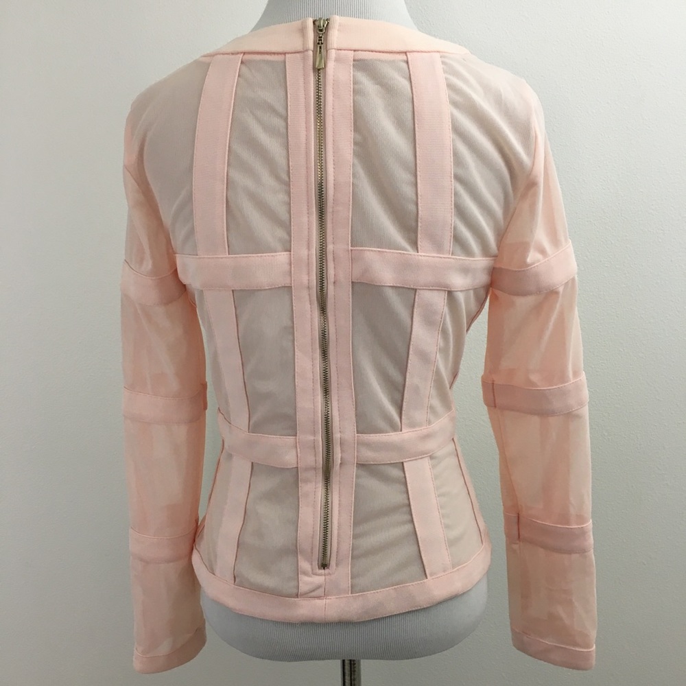 Long Sleeve Peach Top - Picture 5 of 9